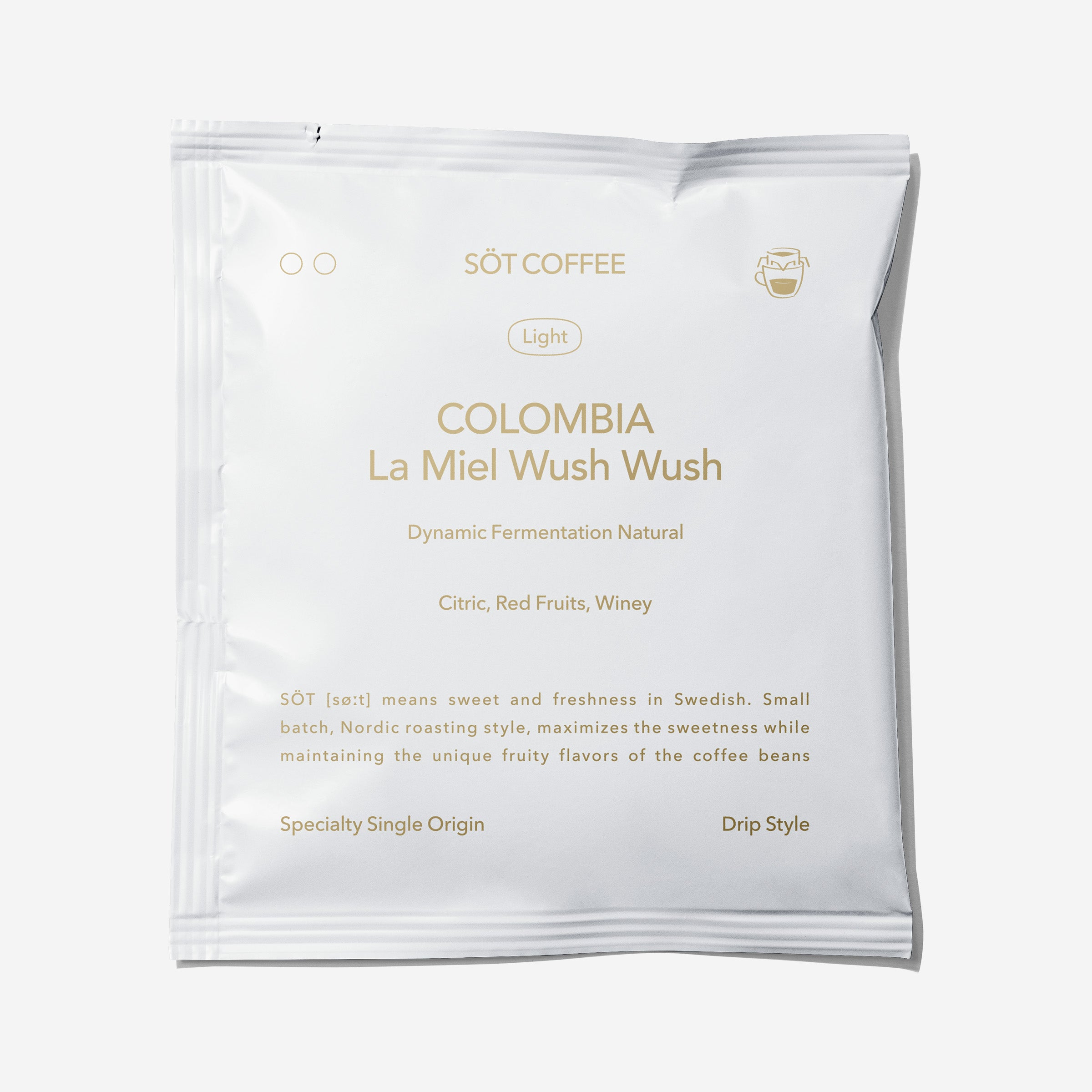Colombia La Miel Wush Wush Dynamic Natural Drip Bag – SOT Coffee