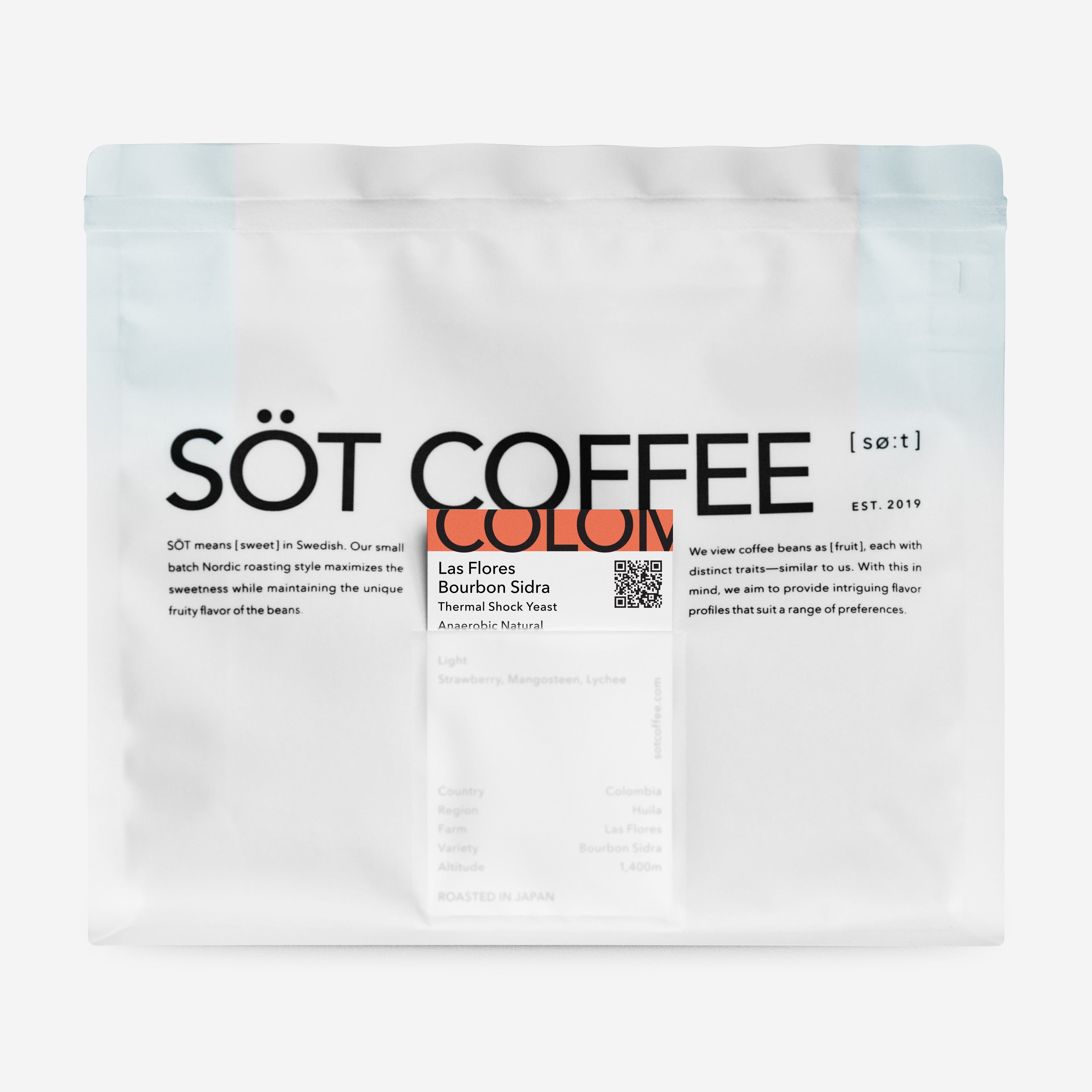 Colombia Las Flores Bourbon Sidra Thermal Shock Yeast Anaerobic