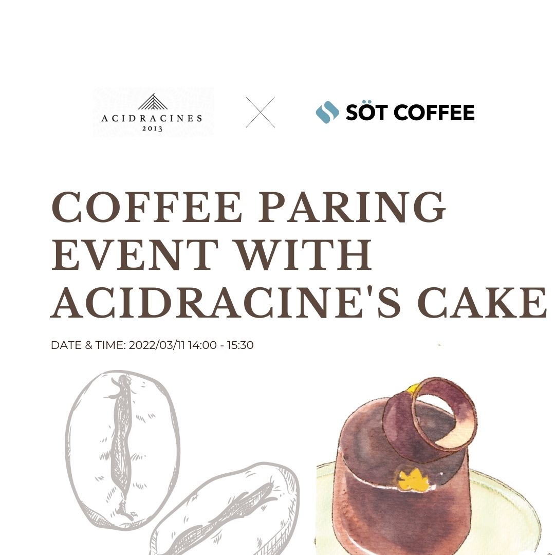 コーヒーペアリングイベント with ACIDRACINE’s ケーキ